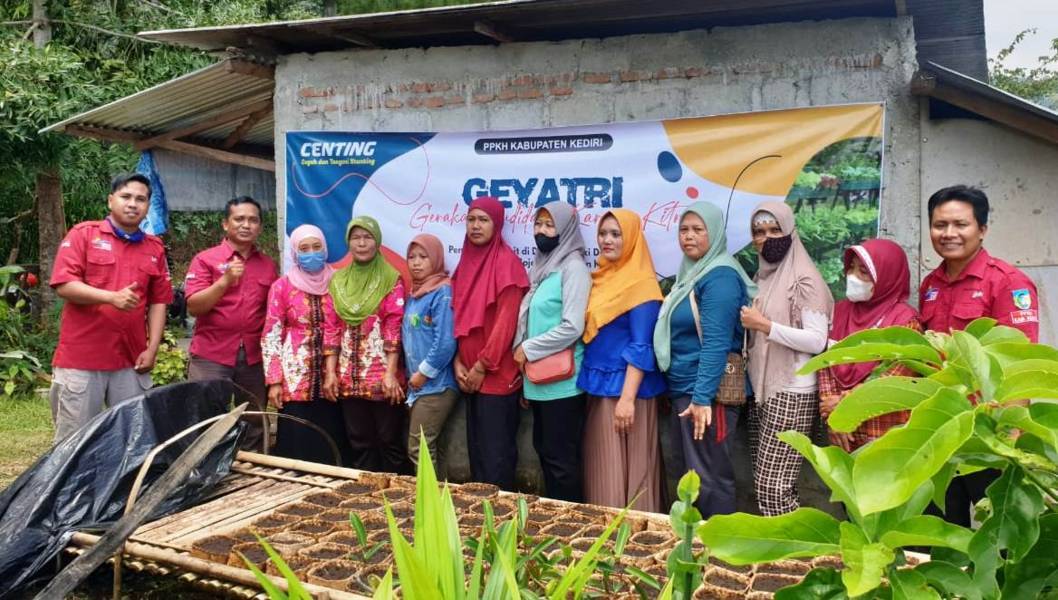 Gerakan Budidaya Tanaman Karang Kitri (Geyatri) Kabupaten Kediri